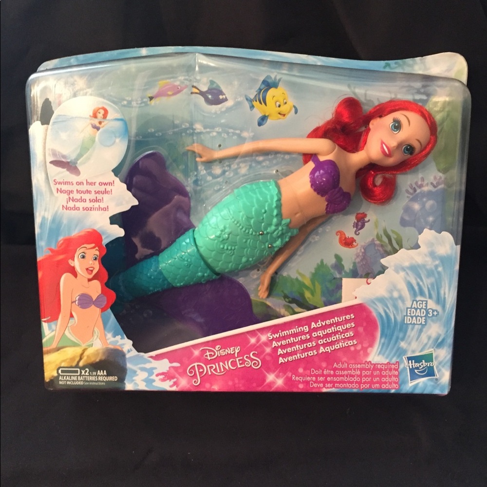 Disney princess swimming Ariel